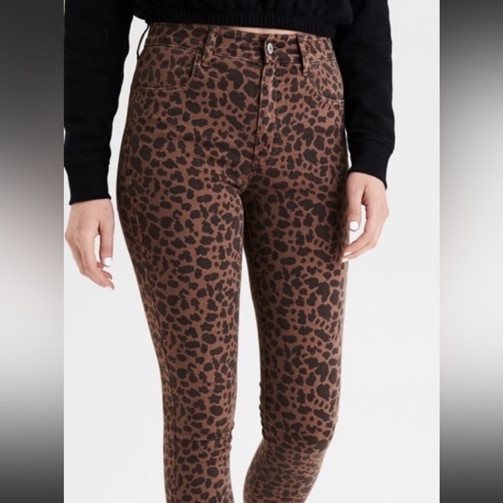 cheetah pants